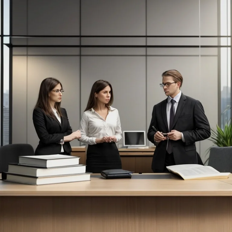 Client consultation meeting